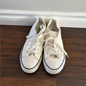 White Canvas Sneakers by Zoo York